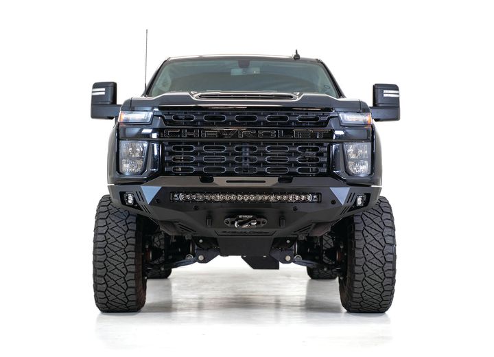 20-C CHEVY SILVERADO 2500/3500 STEALTH FIGHTER FRONT BUMPER                                          