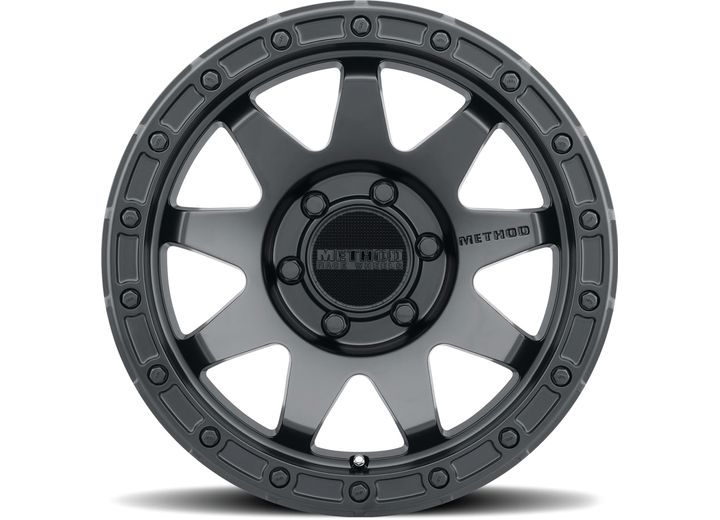 17X8.5 MR317 6x5.5 4.75 BS 0 OS 106.25 CB Black                                                      