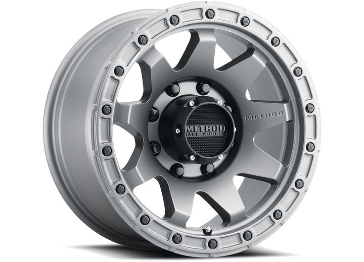 18X9 MR317 8x6.5 5.75 BS 18 OS 130.81 CB Titanium                                                    