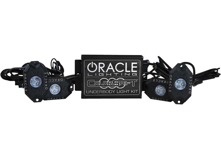 ORACLE BLUETOOTH + RF COLORSHIFT UNDERBODY ROCK LIGHT KIT-8 PCS                                      