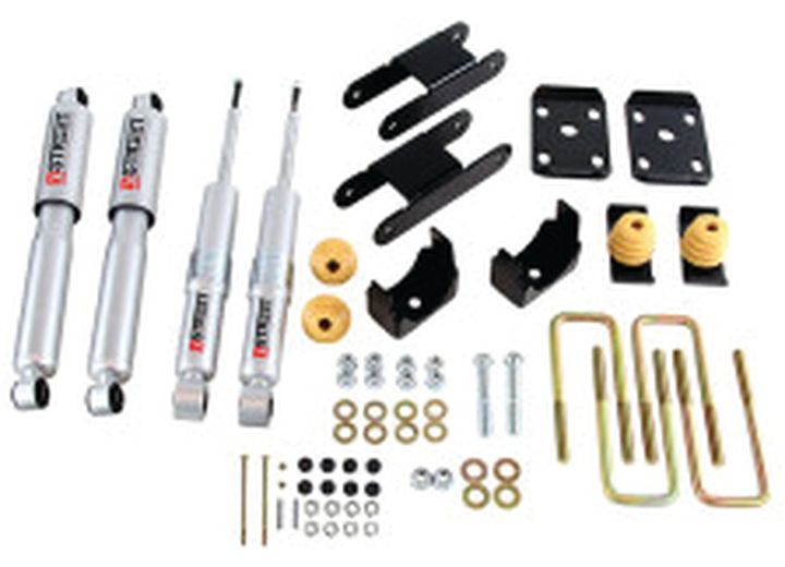 LOWERING KIT 18-22 CHEV COLORADO/CANYON EXT OR CC SHORT BED)0-3 F/4 R W/STRE                         